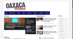 Desktop Screenshot of oaxacaentrelineas.com
